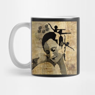 Anna Pavlova vintage Mug